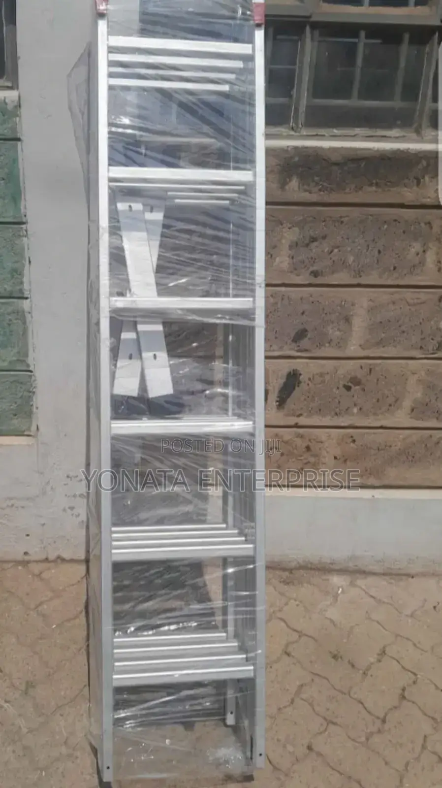 Foldable Aluminum Ladder 4*6 (24ft)