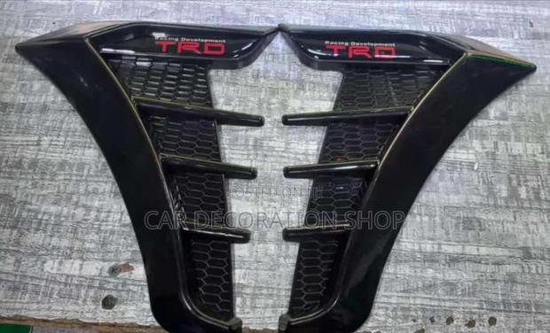 Small TRD Side Leaf Vent Door Decoration - thumbnail 2
