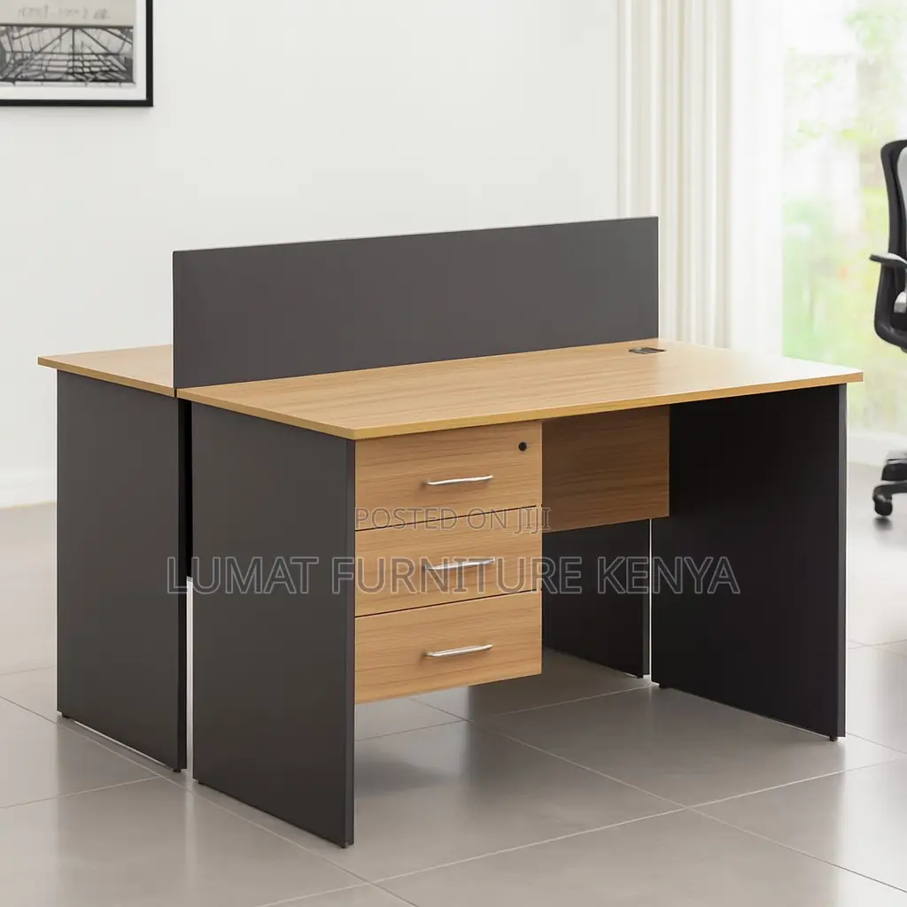 Two-Station Office Desk