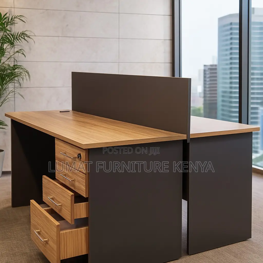 Two-Station Office Desk