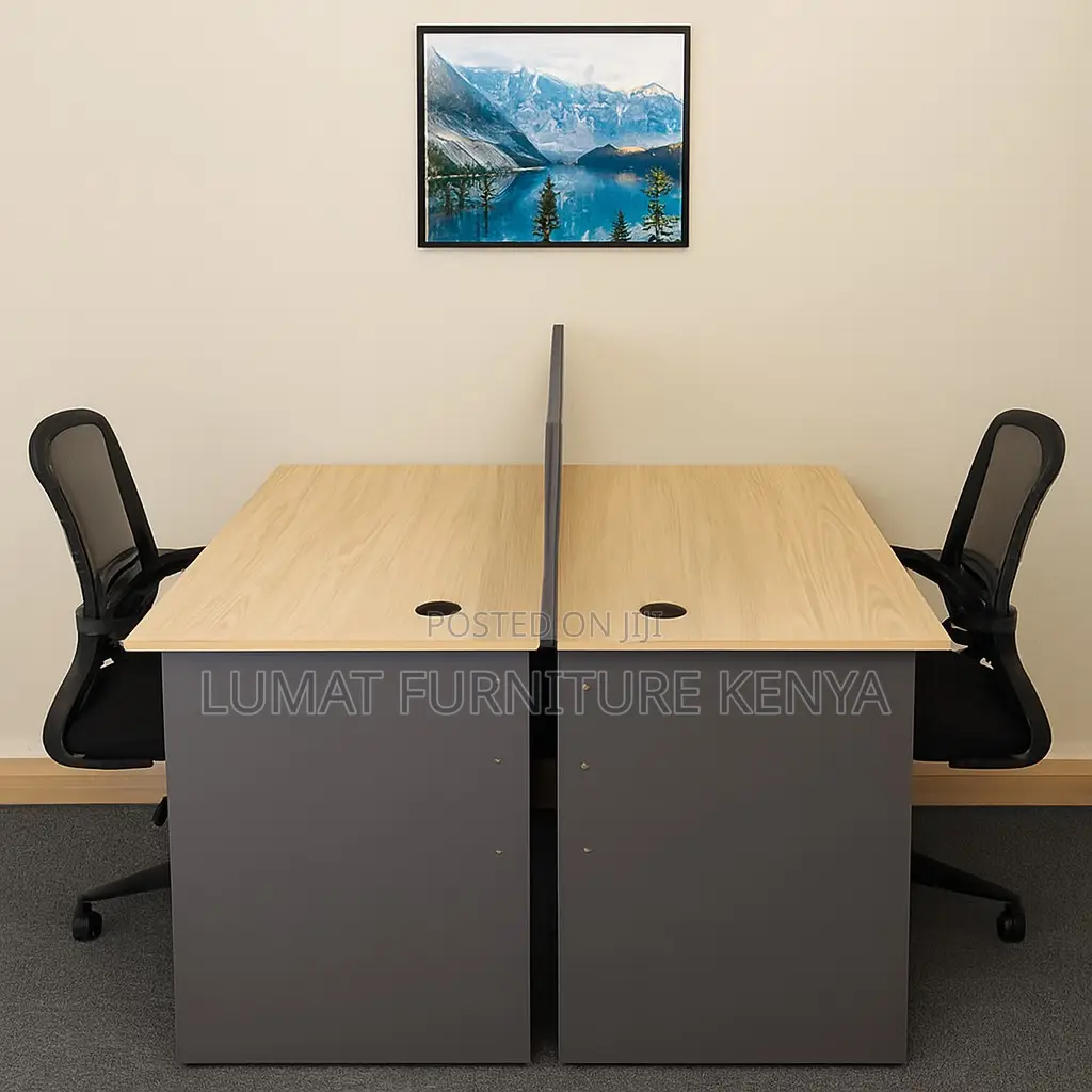 Two-Station Office Desk