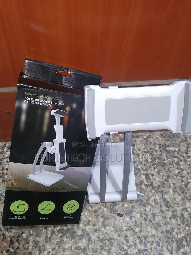 Stable Tablet Holder, Foldable and Adjustable Stand for All Gadgets - thumbnail 2