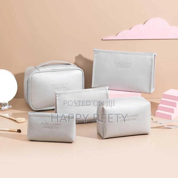 Vegan Leather Travel/Makeup Bag - thumbnail 3