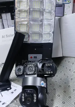Solar Street Light With Rechargeable Battery Solar Light V380 CCTV