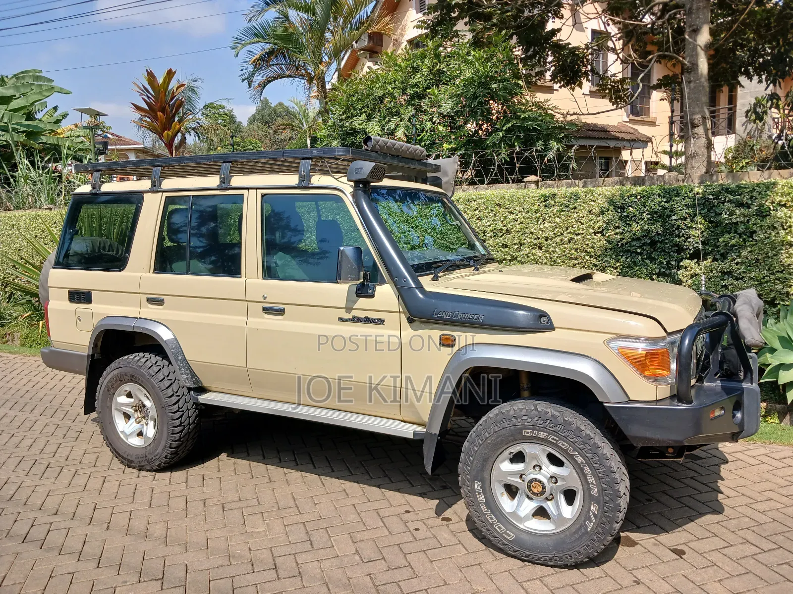 Toyota Land Cruiser 2014 Beige