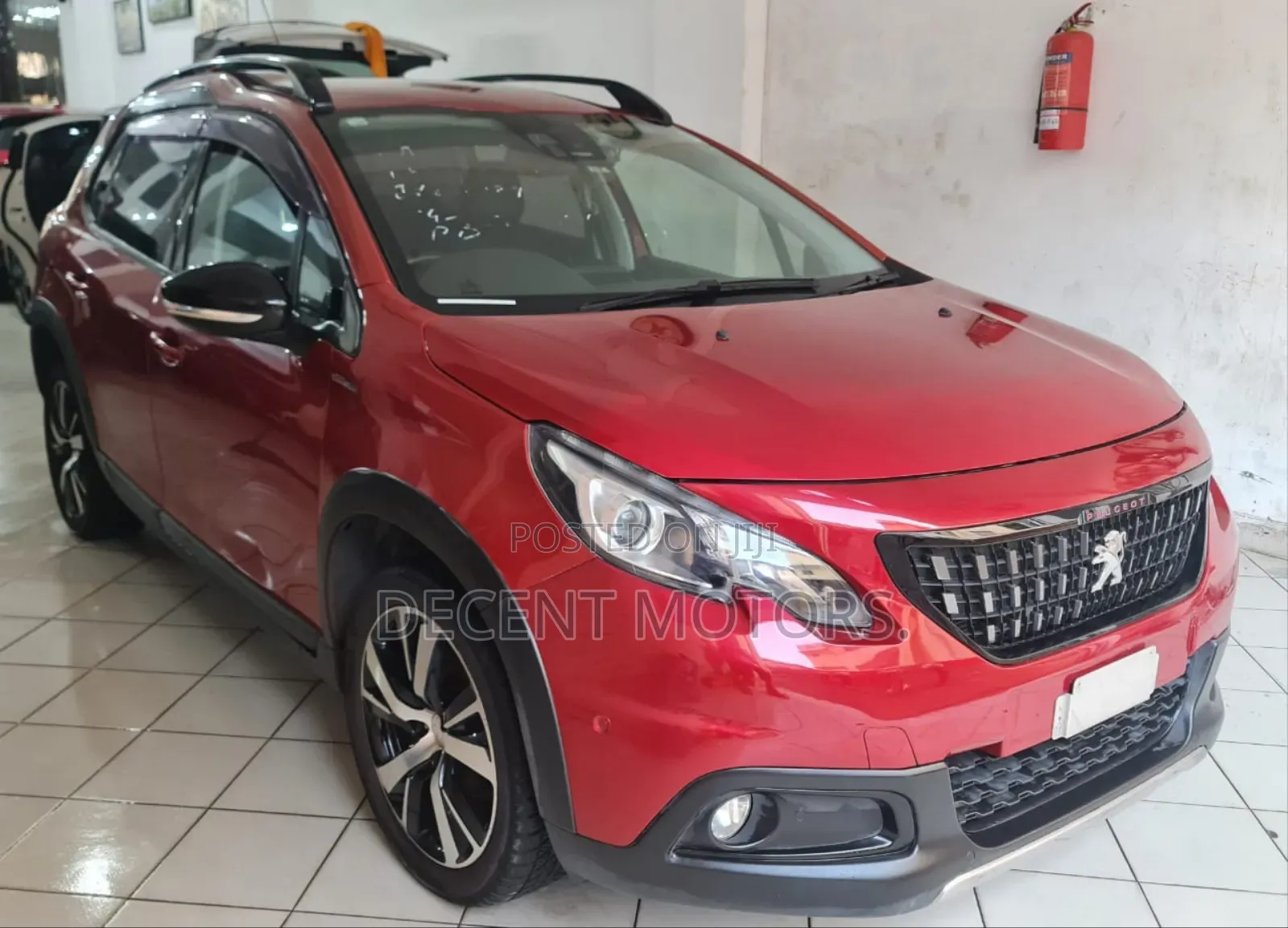 Peugeot 2008 1.6 BlueHD (100 Hp) 2019 Red