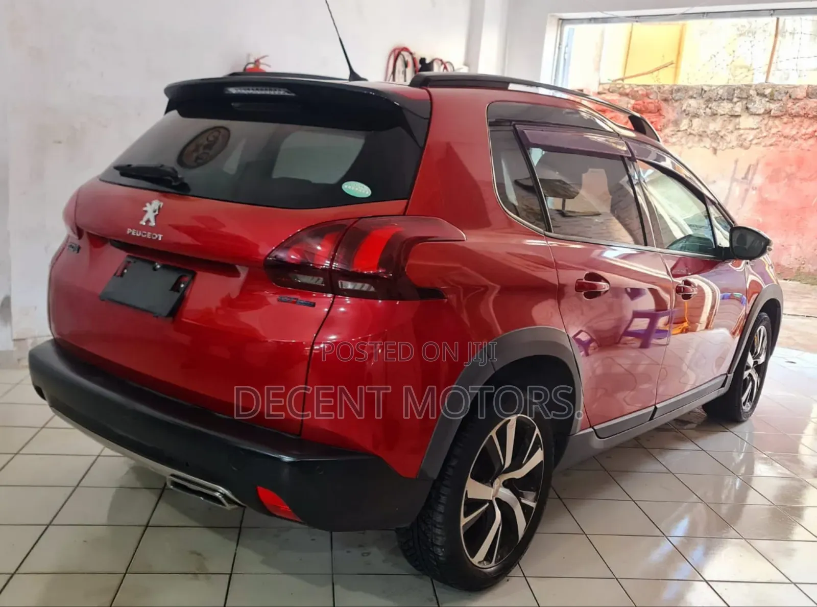 Peugeot 2008 1.6 BlueHD (100 Hp) 2019 Red