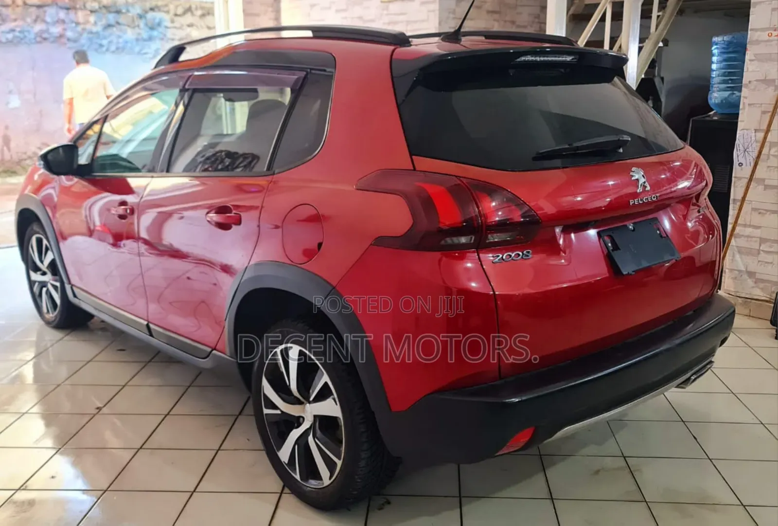 Peugeot 2008 1.6 BlueHD (100 Hp) 2019 Red