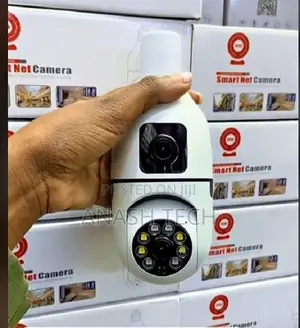 Specialised Dual PTZ Rotating Wifi Bulb Camera- Wifi PTZ Bulb Camera