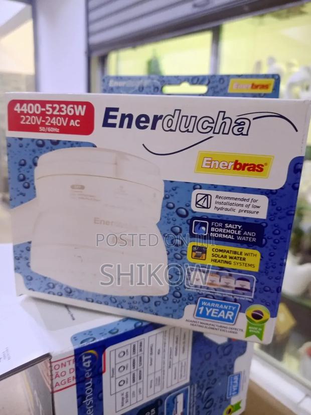 Enerbras Enerducha 3t 4000- 5236w Instant Shower Water Heater