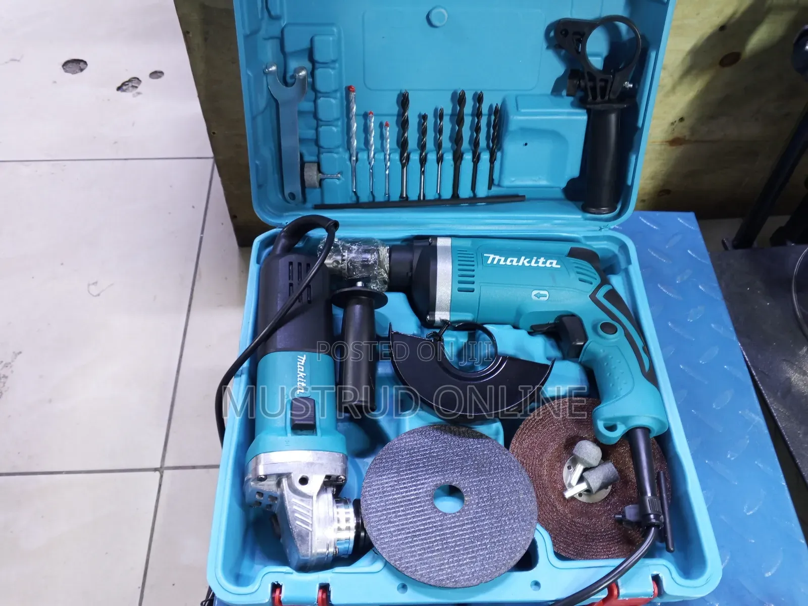 Grinder Drill Combo / 2in 1 Drill Set
