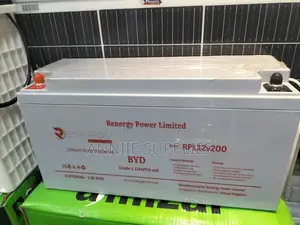 200ah - 12v Re-energy Lithium Ion Solar Battery