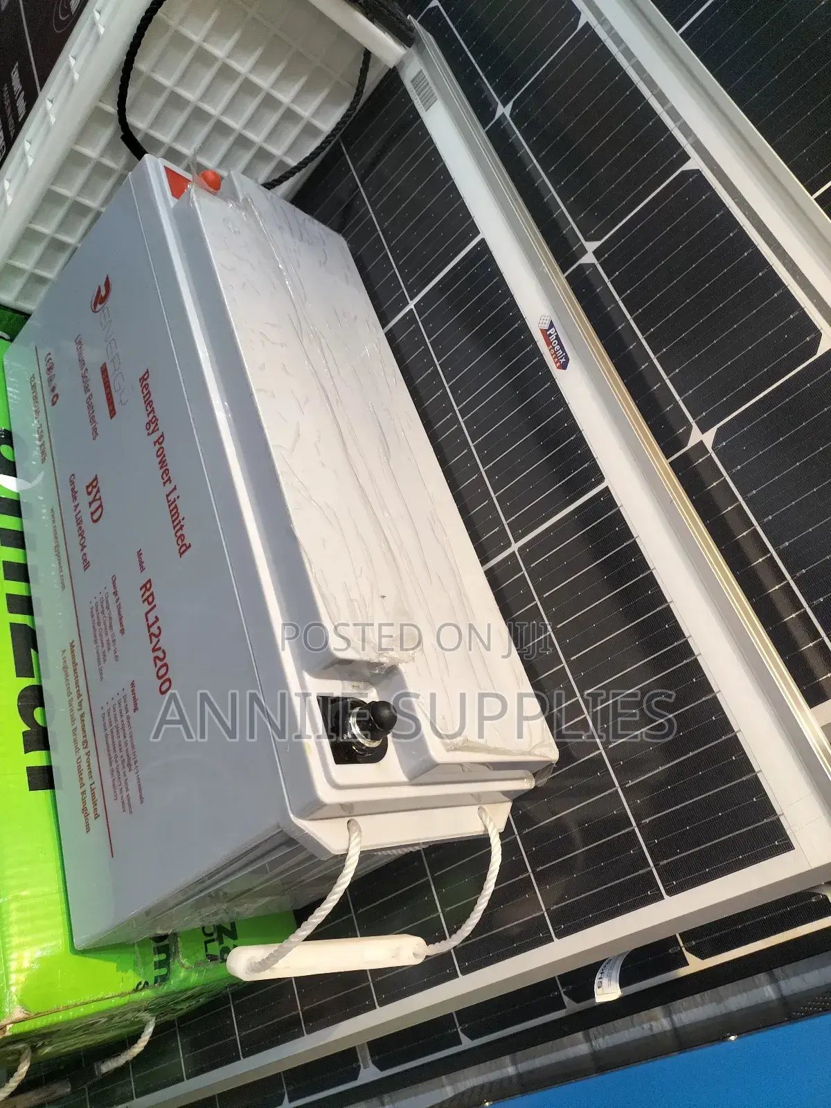 200ah - 12v Re-energy Lithium Ion Solar Battery