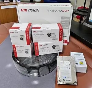 Hikvision 4 Camera 1080p Security System Night Vision With DVR Kit