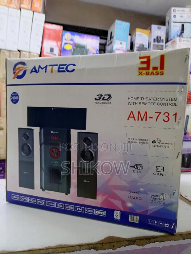 Amtec Am-731 3.1 X-Bass Subwoofer Ac/Dc - main view