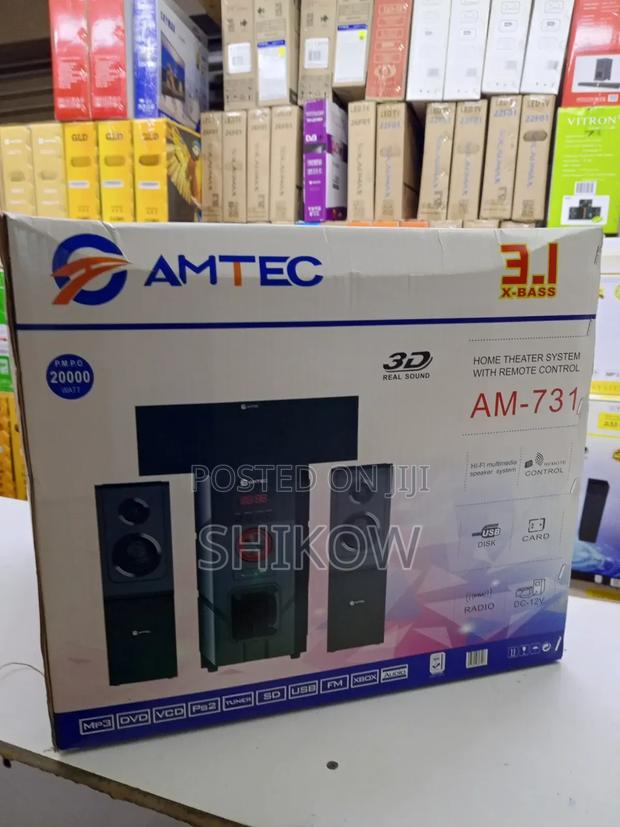 Amtec Am-731 3.1 X-Bass Multimedia Home Theater System (Ac/Dc)