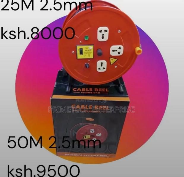 Montevic 2.5mm 50m Extension Cable Reel - main view