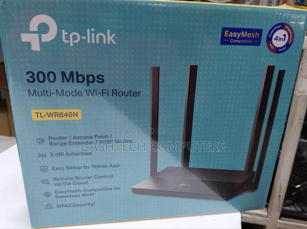 Tl-Wr846n | 300 MBPS Multi-Mode Wi-Fi Router - Tp-Link