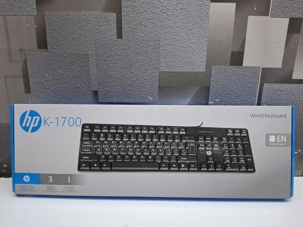 Hp K-1700 Wired Usb Keyboard – Full-size, Plug & Play - main view