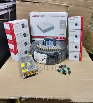 Hikvision Full Hd 2mp 8 CCTV Full Kit With Night Detection