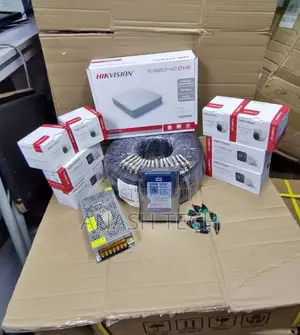 Proven 8 Hikvision 1080p Full Hd 2mp CCTV Camera Full Kit