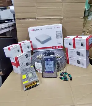 8 Hikvision CCTV Cameras Complete System With 1 Tb HDD