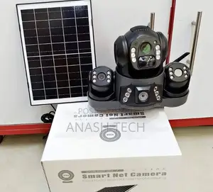Two-Way Voice Real-Time Tripple Lens Solar CCTV Camera 4g Enabled