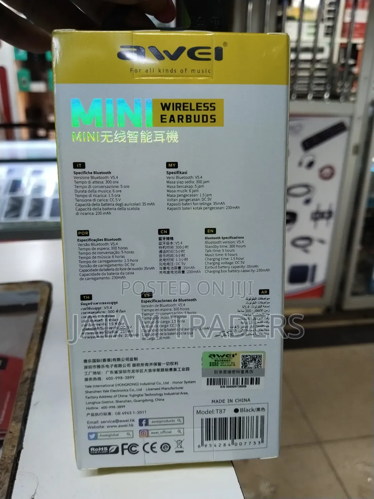 Mini Wireless Earbuds T87