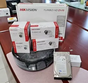 Hikvision 1080p Full Hd 4 Camera CCTV Kit With 4 Channel DVR System