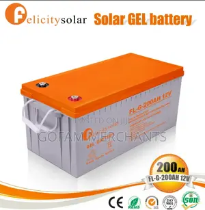 Felicity 200ah Gel Battery | 12v Gel Maintenance Free Solar Battery
