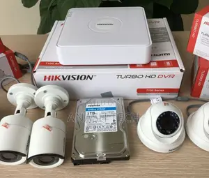 Hikvision 8 Camera 1080p Night CCTV System Kit Plus 24 Connectors