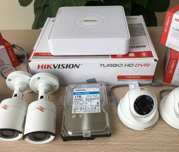 Hikvision 8 Camera 1080p Night CCTV System Kit Plus 24 Connectors - main view