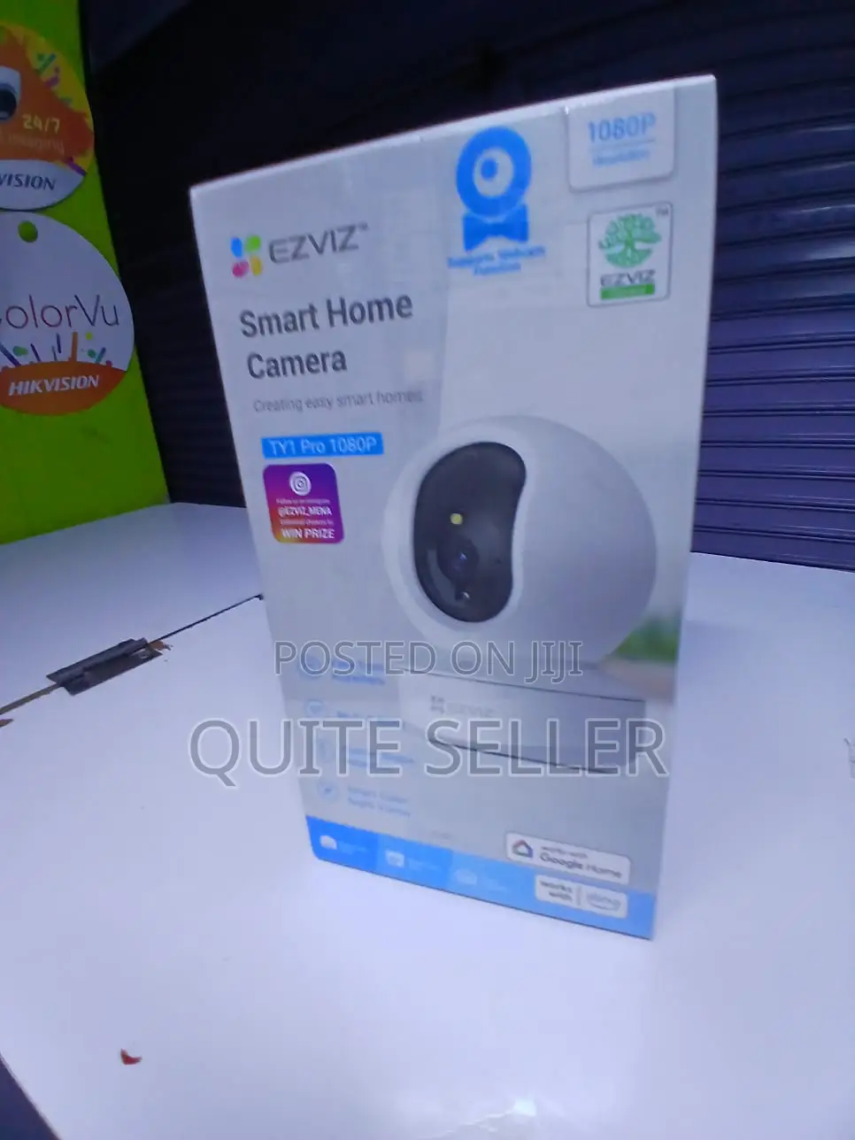 Ezviz Camera Pan/Tilt 1080p Indoor Dome, Smart Irnight Vision, Motion