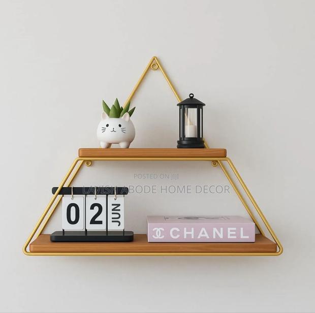 Decorative Wall-Mounted Floating Shelf Unit - main view