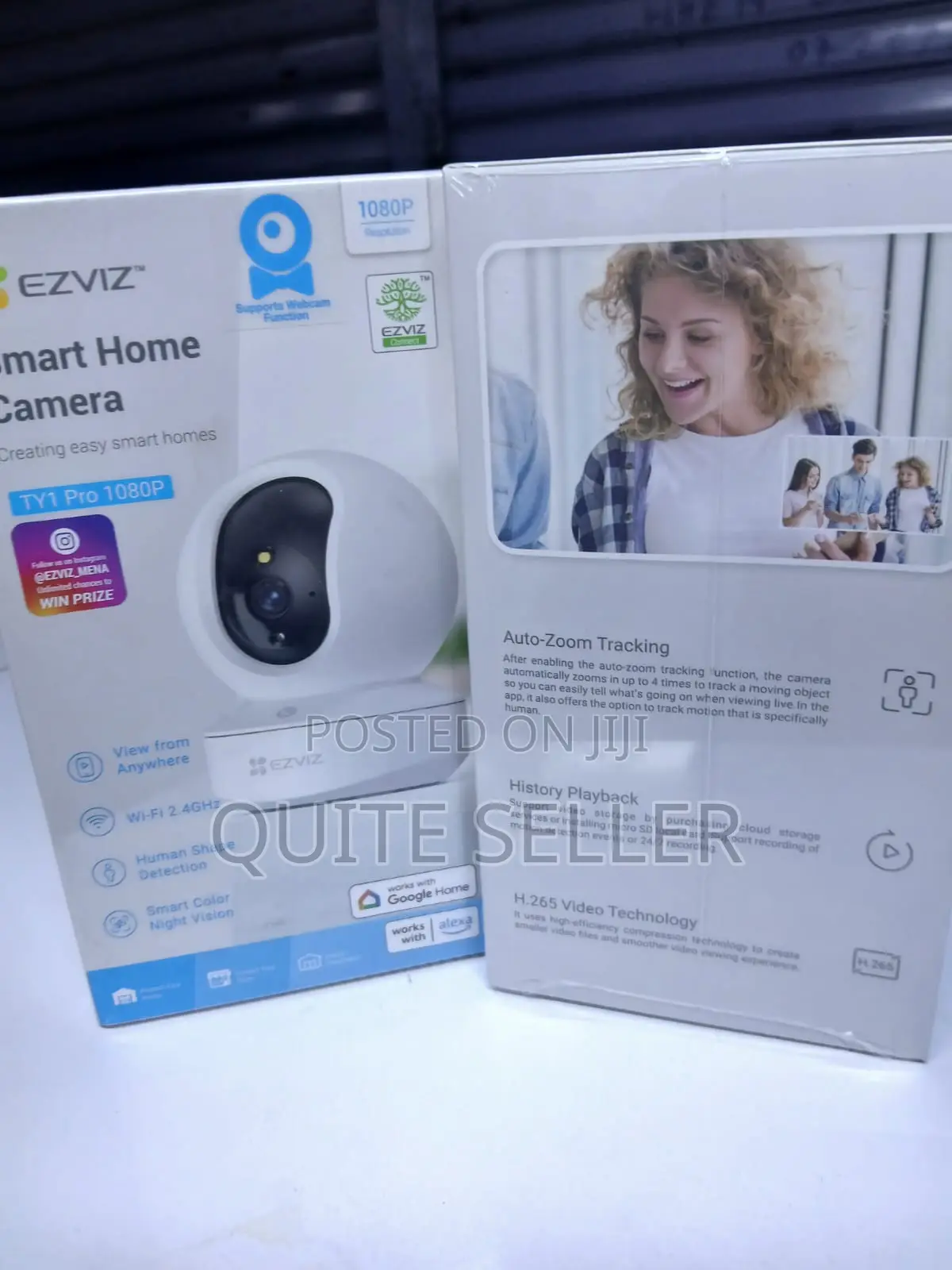 Indoor Night Vision Two-Way Audio 1080p Smart Camera