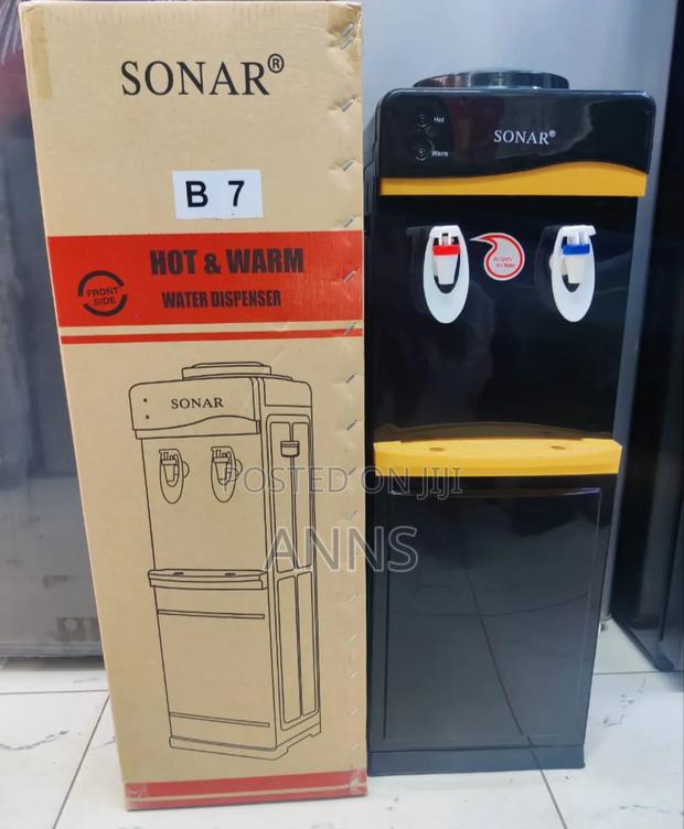 Black Sonar Dispenser Hot and Normal Dispenser B7.