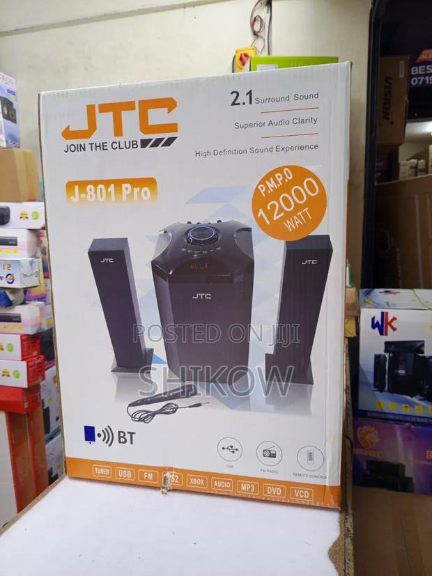 JTC Mtungi J-801 Pro 2.1 Sound Speaker System 12000w