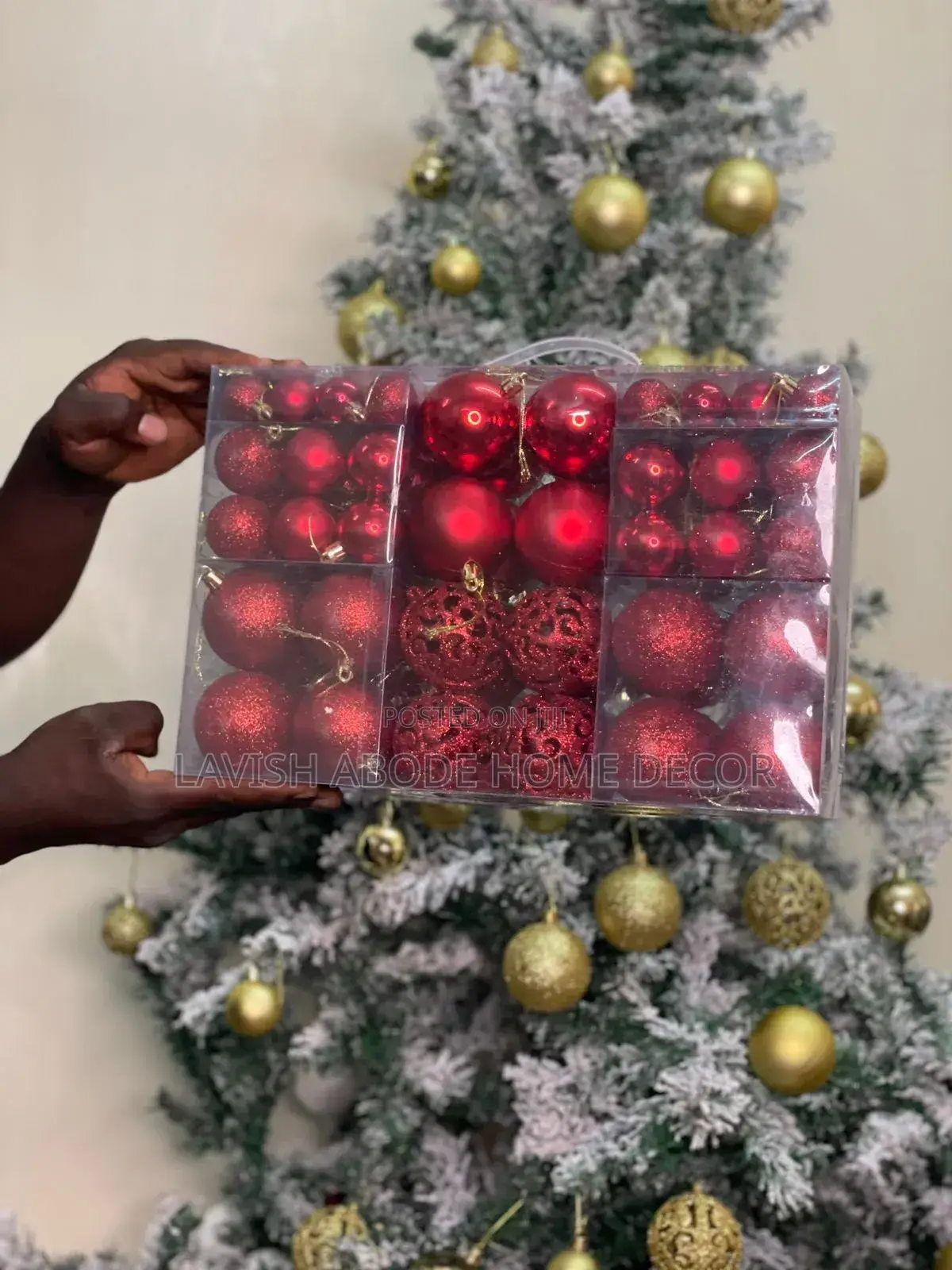 100 Pieces Christmas Balls Tree Decorative Ornaments