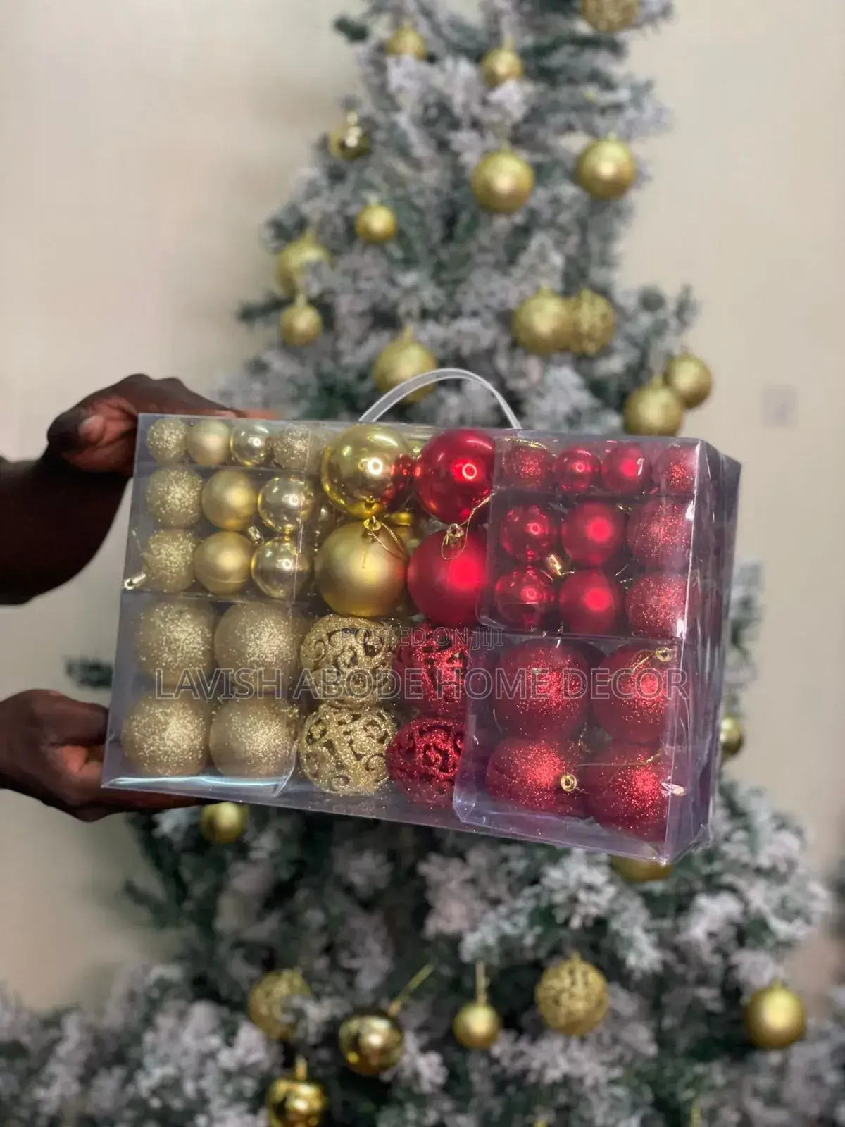 100 Pieces Christmas Balls Tree Decorative Ornaments