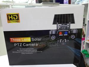 Pan-Tilt-Zoom (Ptz) V380 Solar CCTV Camera - thumbnail 2
