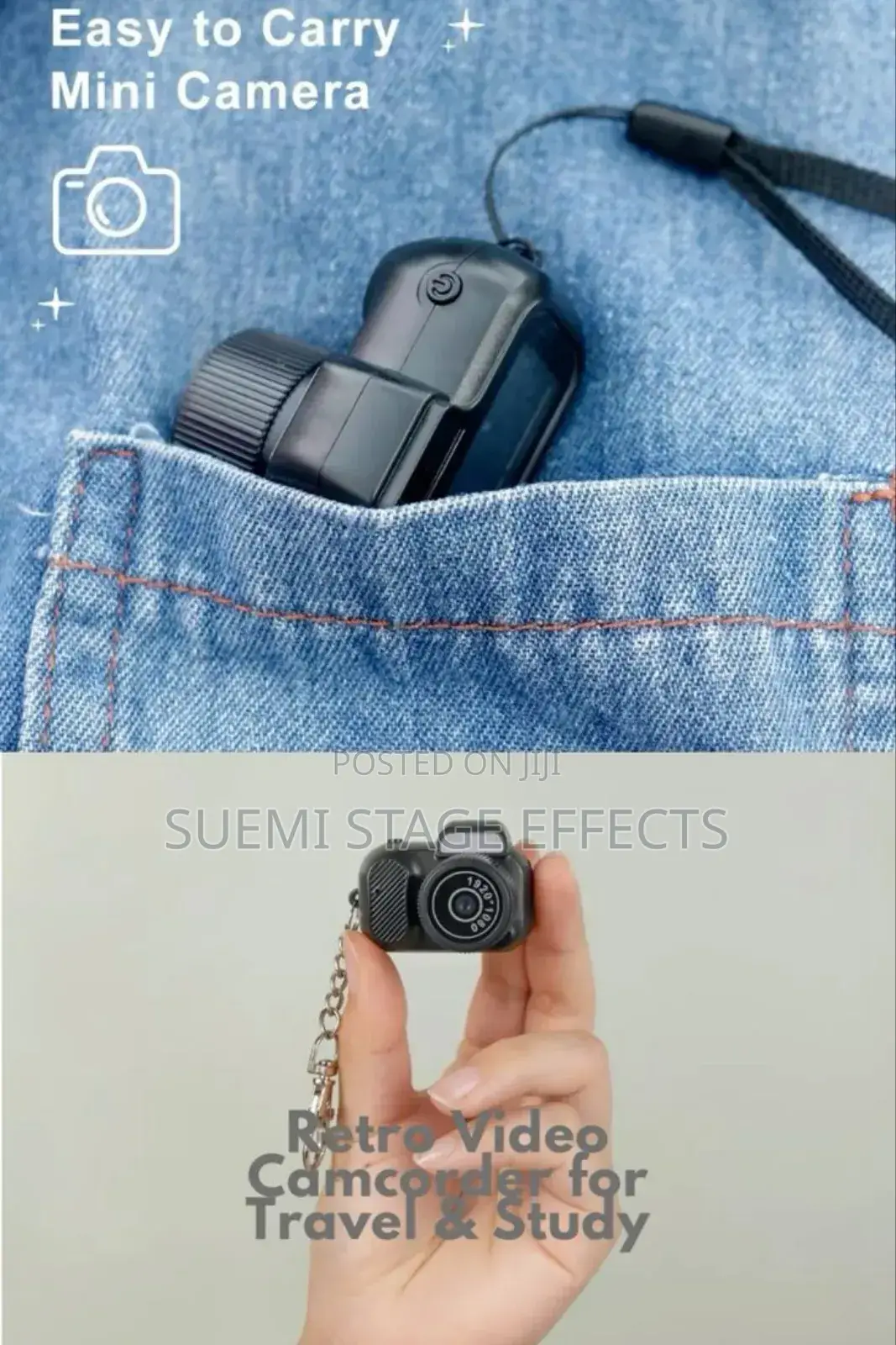 Mini Hd Camera With Power Bank – Photo Video, Microsd Support
