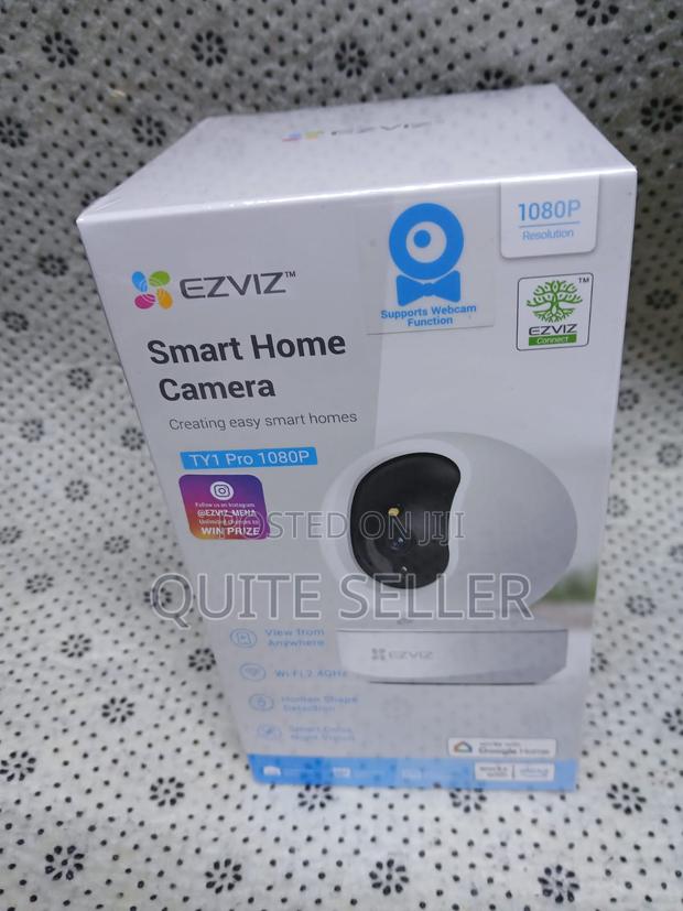 1080p Full Hd Video Ezviz Ty1 – Smart Wi-Fi Pan Tilt Camera