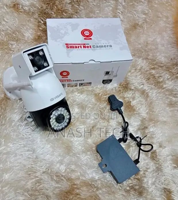 Dual Lens Wifi Wireless Dome PTZ Camera With Night Vision and Audio