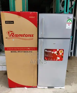 Ramtons Fridge Double Fridge 213 Litres Rf217 .