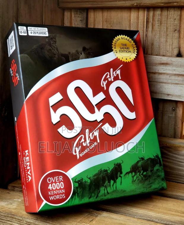 Kenya at 50 Board Game - main view