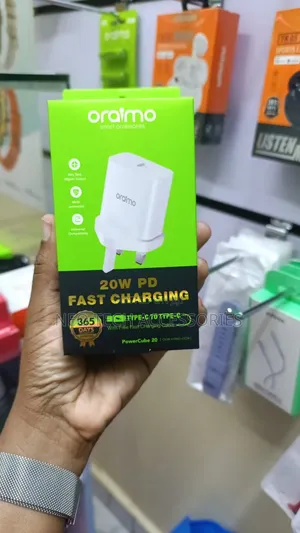 Original Oraimo 20w Fast Charger Type C- Type C