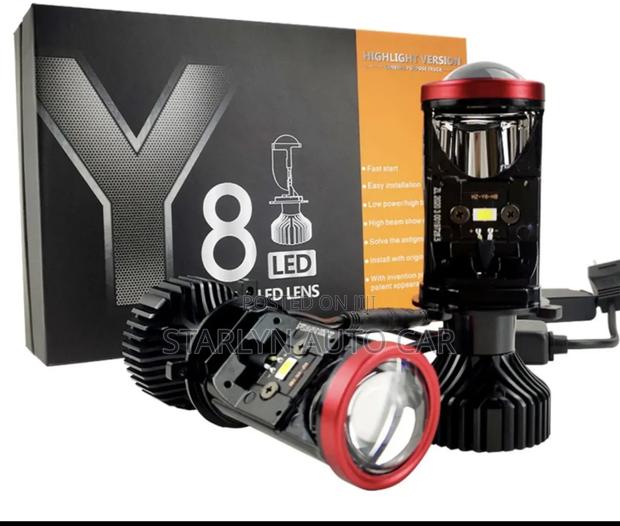 H4 Bulb Led Mini Projector - main view