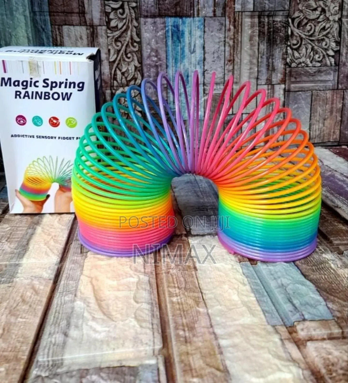Rainbow Coloured Spring