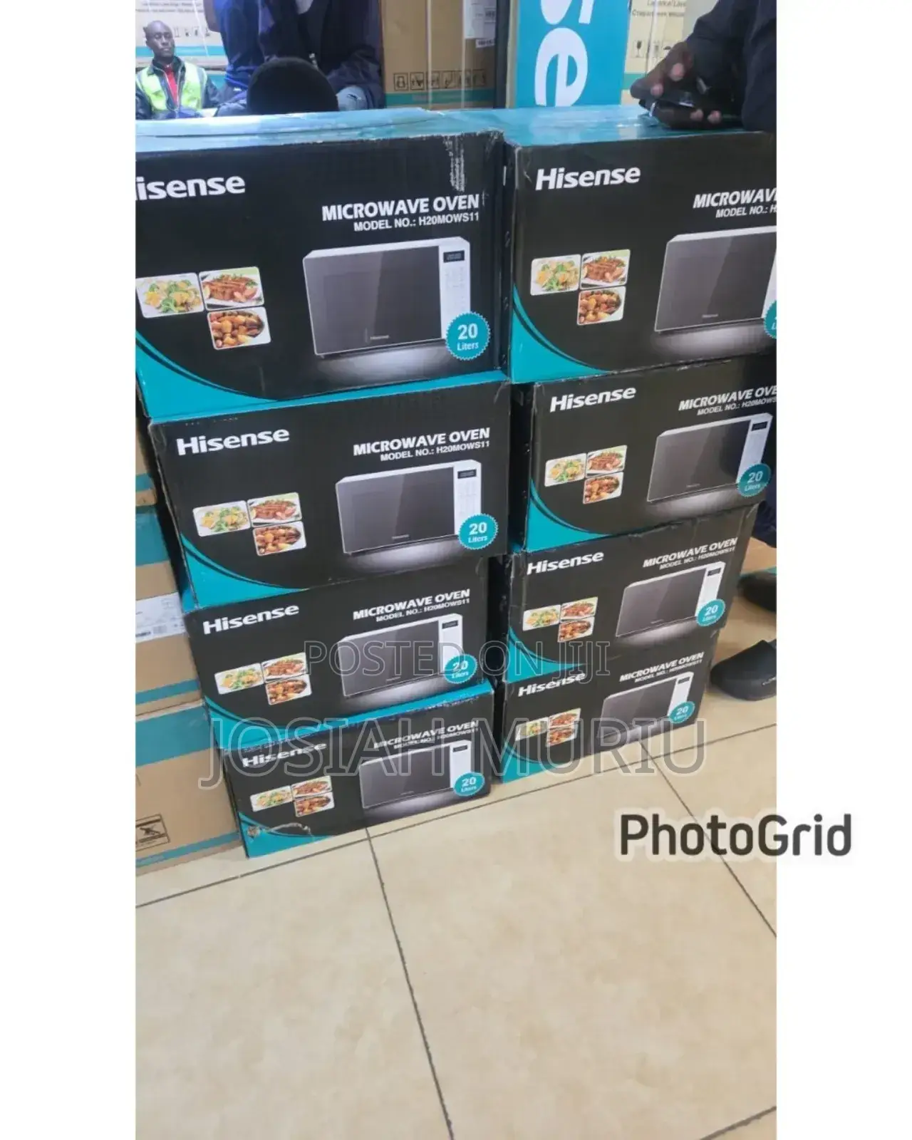 Digital 20litres Hisense Microwave Oven (White)