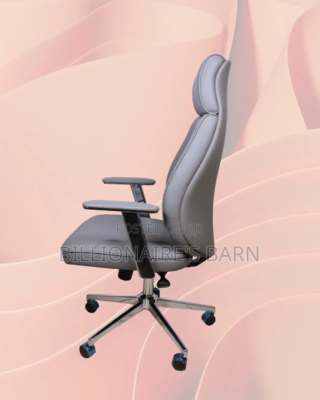 Space-Saving Chair Leather Office Mesh | Delivery Anywhere in Kenya